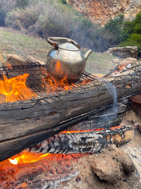 Kettle on fire scaled Kouga Camino 15 May 2025